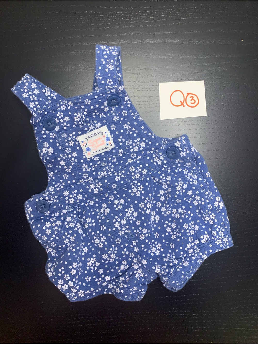 ⭐️2/$8.00⭐️ Carter's 3m Floral Print Overalls